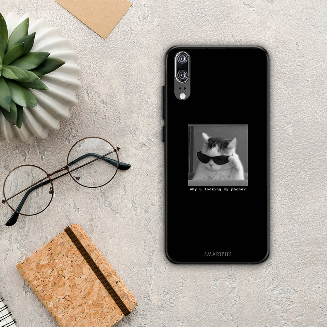 Meme Cat - Huawei P20 θήκη