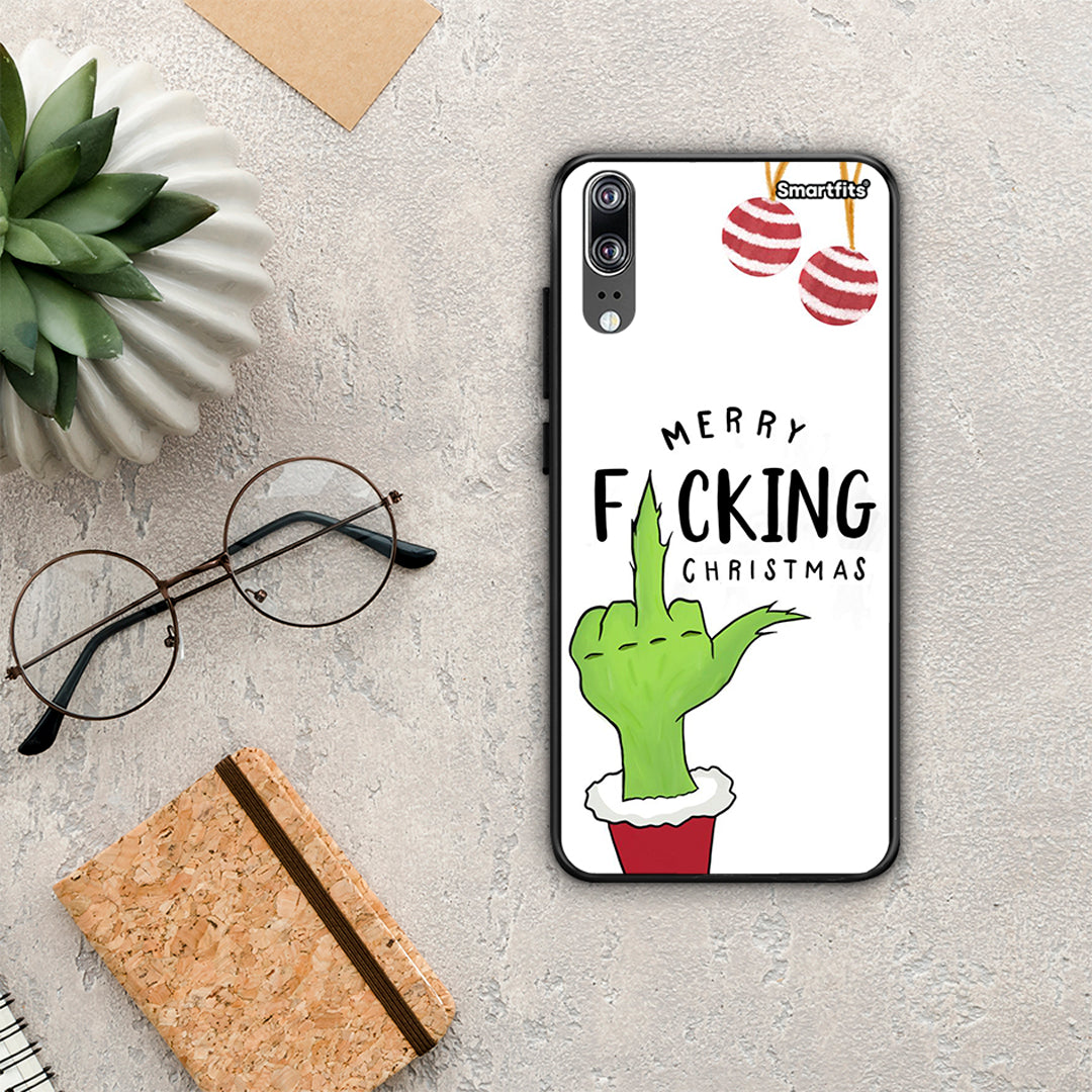 Merry F Xmas - Huawei P20 θήκη