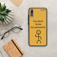 Thumbnail for My Password - Huawei P20 θήκη
