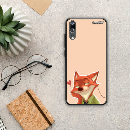 Nick Wilde And Judy Hopps Love 1 - Huawei P20 θήκη