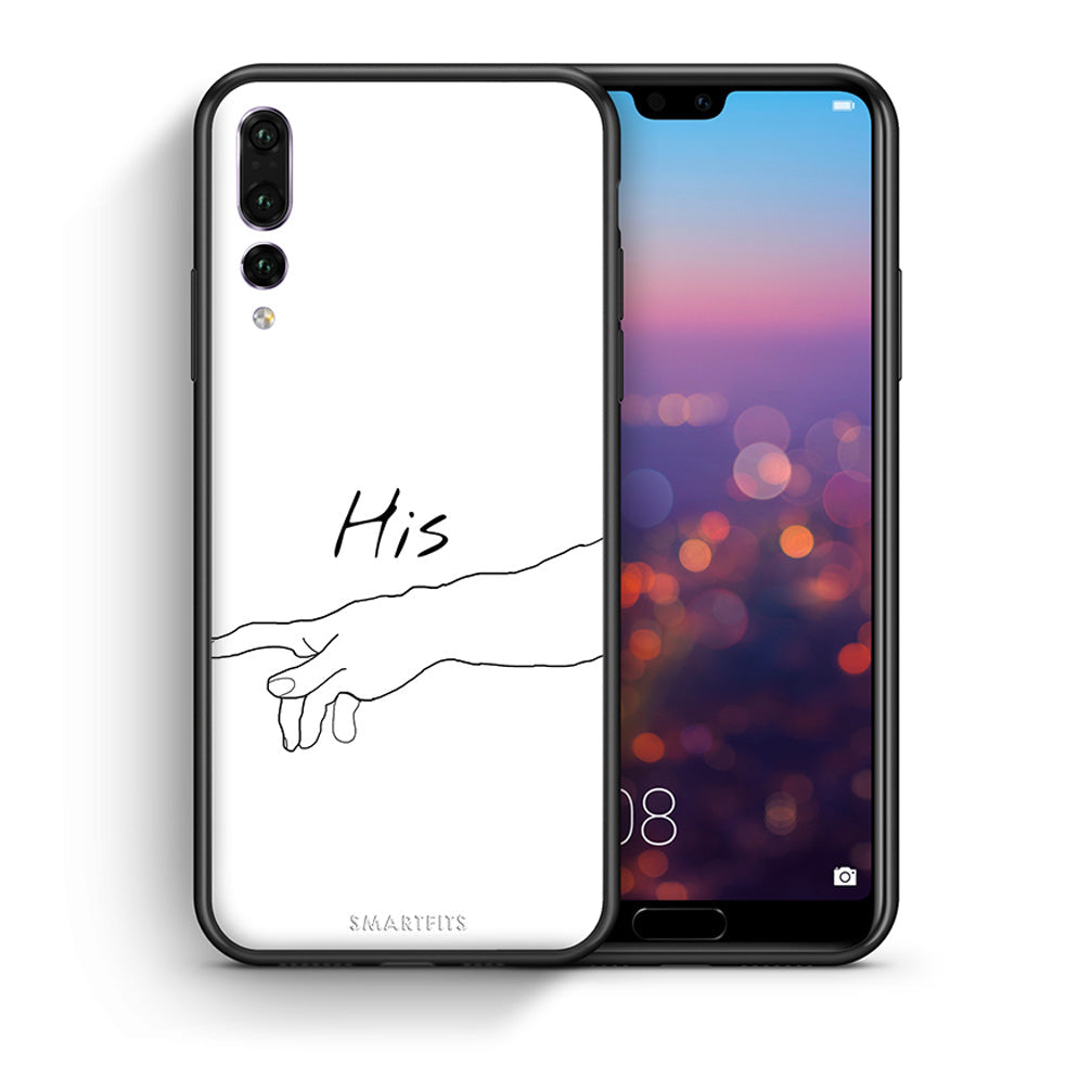 Θήκη Αγίου Βαλεντίνου Huawei P20 Pro Aeshetic Love 2 από τη Smartfits με σχέδιο στο πίσω μέρος και μαύρο περίβλημα | Huawei P20 Pro Aeshetic Love 2 case with colorful back and black bezels