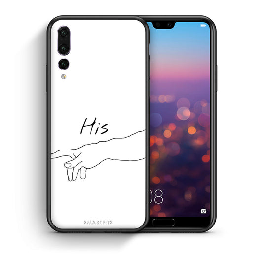 Θήκη Αγίου Βαλεντίνου Huawei P20 Pro Aeshetic Love 2 από τη Smartfits με σχέδιο στο πίσω μέρος και μαύρο περίβλημα | Huawei P20 Pro Aeshetic Love 2 case with colorful back and black bezels
