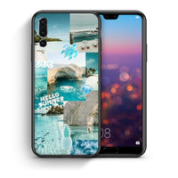 Thumbnail for Θήκη Huawei P20 Pro Aesthetic Summer από τη Smartfits με σχέδιο στο πίσω μέρος και μαύρο περίβλημα | Huawei P20 Pro Aesthetic Summer case with colorful back and black bezels