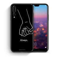 Thumbnail for Θήκη Αγίου Βαλεντίνου Huawei P20 Pro Always & Forever 1 από τη Smartfits με σχέδιο στο πίσω μέρος και μαύρο περίβλημα | Huawei P20 Pro Always & Forever 1 case with colorful back and black bezels