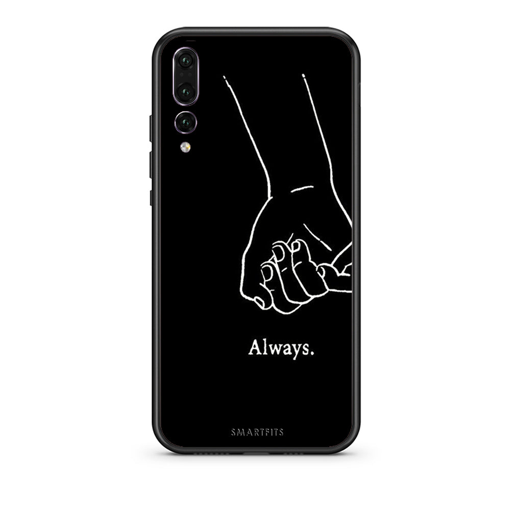 huawei p20 pro Always & Forever 1 Θήκη Αγίου Βαλεντίνου από τη Smartfits με σχέδιο στο πίσω μέρος και μαύρο περίβλημα | Smartphone case with colorful back and black bezels by Smartfits