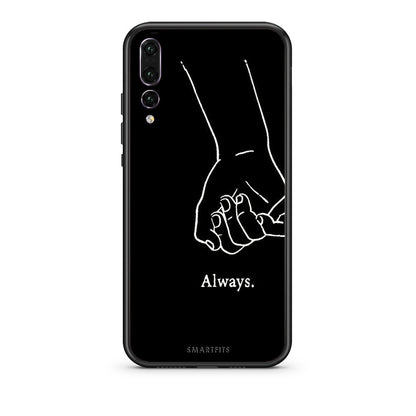 huawei p20 pro Always & Forever 1 Θήκη Αγίου Βαλεντίνου από τη Smartfits με σχέδιο στο πίσω μέρος και μαύρο περίβλημα | Smartphone case with colorful back and black bezels by Smartfits