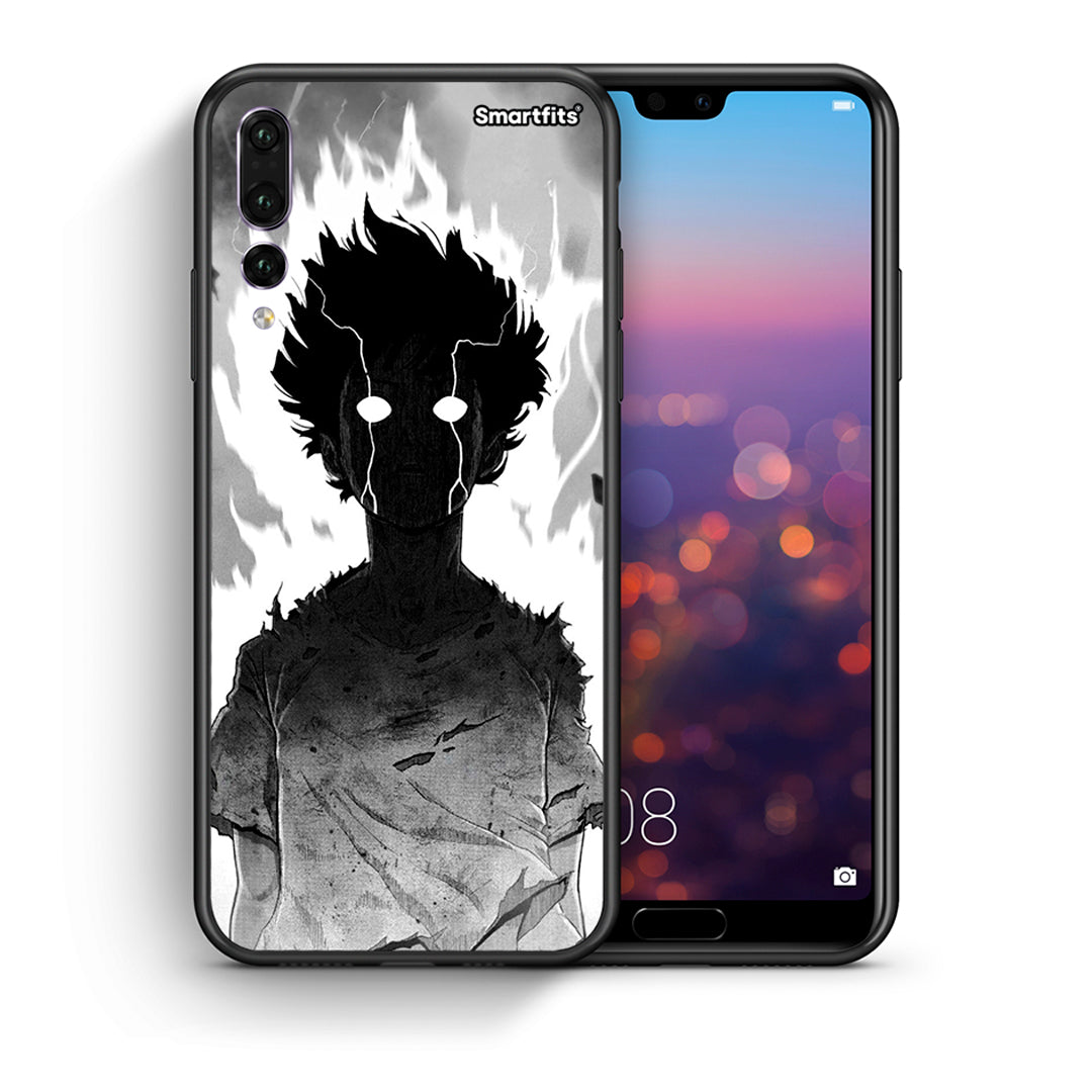 Θήκη Huawei P20 Pro Anime Boy από τη Smartfits με σχέδιο στο πίσω μέρος και μαύρο περίβλημα | Huawei P20 Pro Anime Boy case with colorful back and black bezels