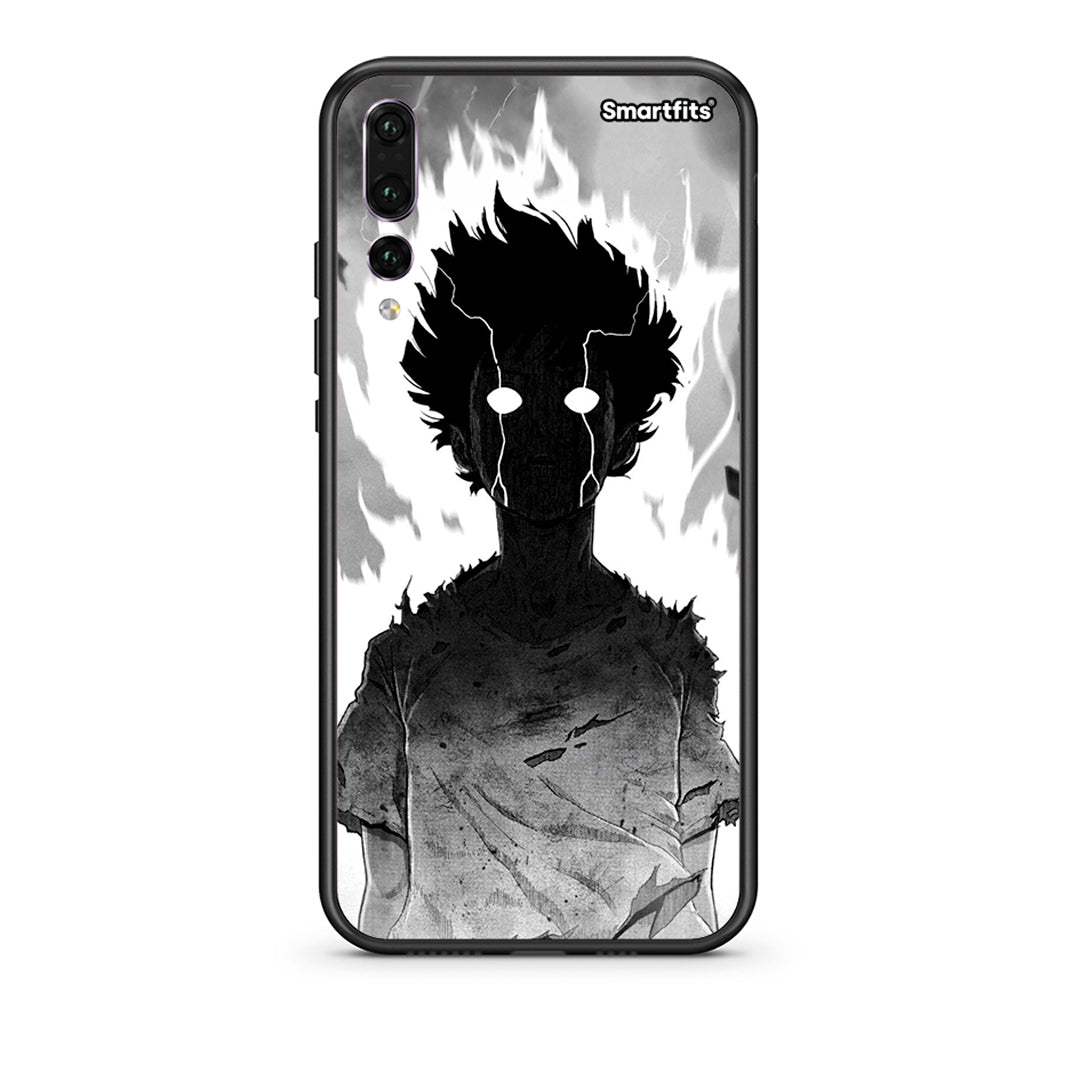 huawei p20 pro Anime Boy Θήκη από τη Smartfits με σχέδιο στο πίσω μέρος και μαύρο περίβλημα | Smartphone case with colorful back and black bezels by Smartfits