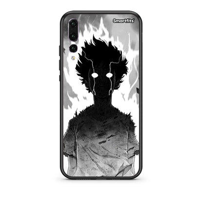 huawei p20 pro Anime Boy Θήκη από τη Smartfits με σχέδιο στο πίσω μέρος και μαύρο περίβλημα | Smartphone case with colorful back and black bezels by Smartfits
