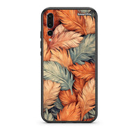 Thumbnail for huawei p20 pro Autumn Leaves Θήκη από τη Smartfits με σχέδιο στο πίσω μέρος και μαύρο περίβλημα | Smartphone case with colorful back and black bezels by Smartfits