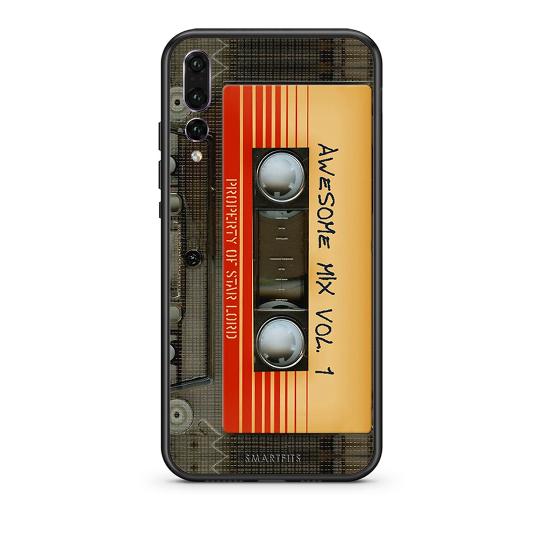 huawei p20 pro Awesome Mix θήκη από τη Smartfits με σχέδιο στο πίσω μέρος και μαύρο περίβλημα | Smartphone case with colorful back and black bezels by Smartfits