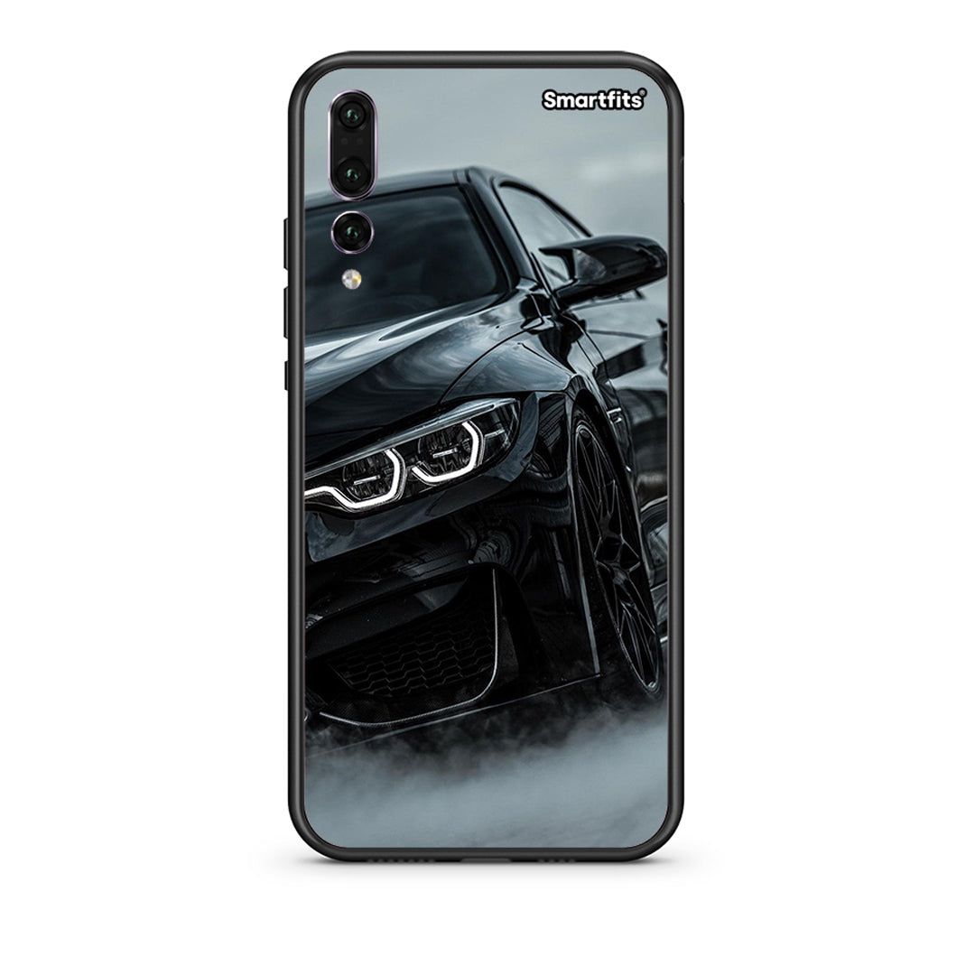 huawei p20 pro Black BMW θήκη από τη Smartfits με σχέδιο στο πίσω μέρος και μαύρο περίβλημα | Smartphone case with colorful back and black bezels by Smartfits