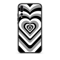 Thumbnail for huawei p20 pro Black Hearts θήκη από τη Smartfits με σχέδιο στο πίσω μέρος και μαύρο περίβλημα | Smartphone case with colorful back and black bezels by Smartfits