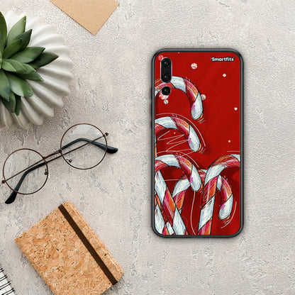 Candy Cane - Huawei P20 Pro θήκη