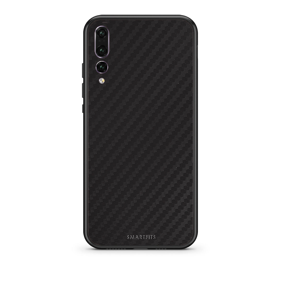 huawei p20 pro Carbon Black θήκη από τη Smartfits με σχέδιο στο πίσω μέρος και μαύρο περίβλημα | Smartphone case with colorful back and black bezels by Smartfits