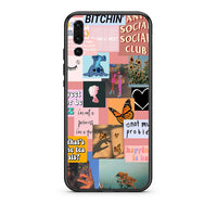 Thumbnail for huawei p20 pro Collage Bitchin Θήκη Αγίου Βαλεντίνου από τη Smartfits με σχέδιο στο πίσω μέρος και μαύρο περίβλημα | Smartphone case with colorful back and black bezels by Smartfits