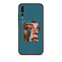 Thumbnail for huawei p20 pro Cry An Ocean θήκη από τη Smartfits με σχέδιο στο πίσω μέρος και μαύρο περίβλημα | Smartphone case with colorful back and black bezels by Smartfits