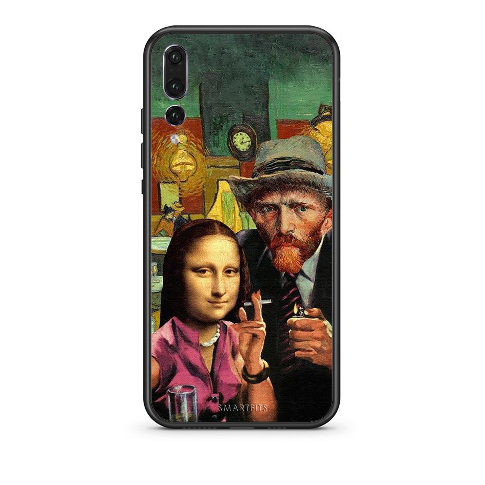 huawei p20 pro Funny Art θήκη από τη Smartfits με σχέδιο στο πίσω μέρος και μαύρο περίβλημα | Smartphone case with colorful back and black bezels by Smartfits