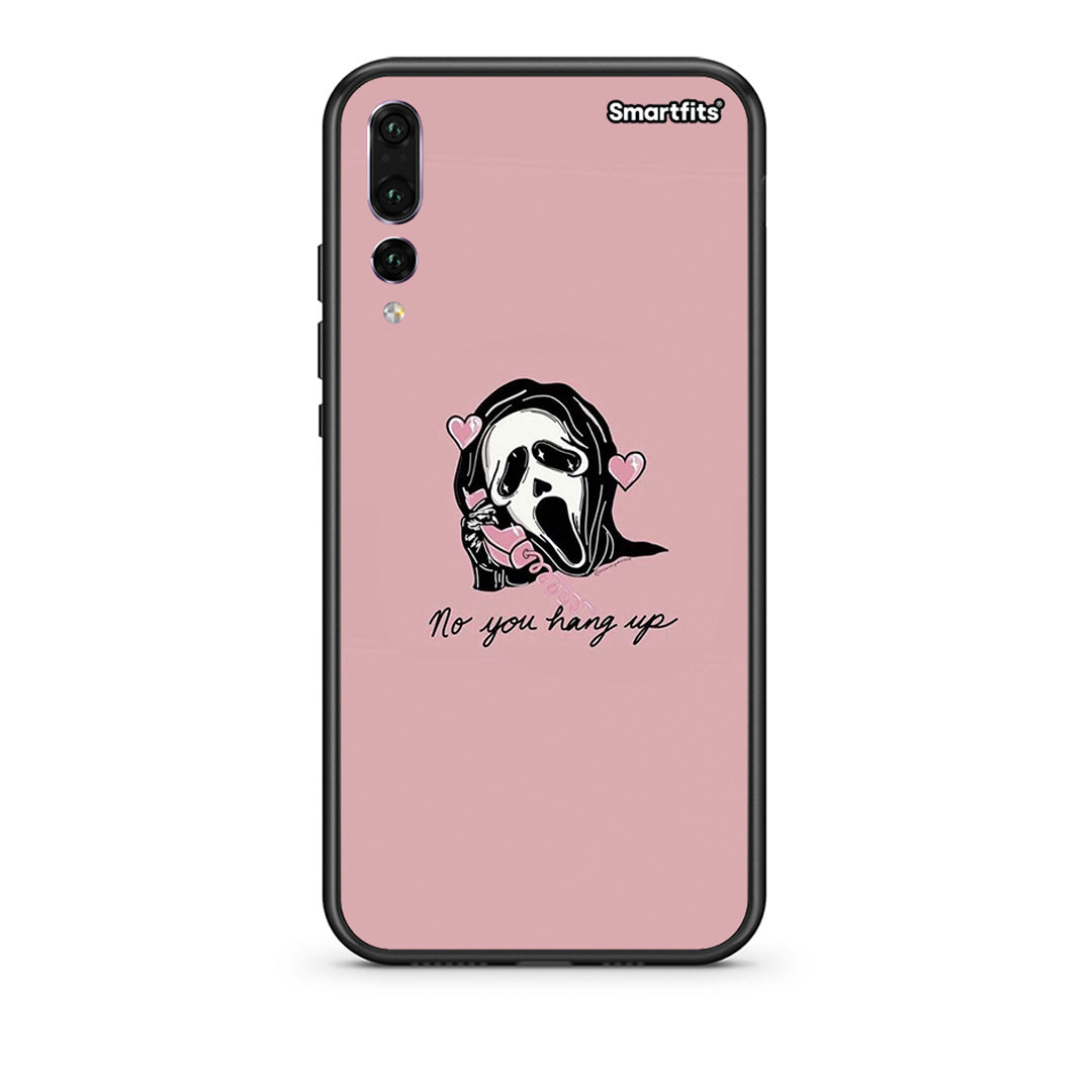 huawei p20 pro Halloween Hang Up Θήκη από τη Smartfits με σχέδιο στο πίσω μέρος και μαύρο περίβλημα | Smartphone case with colorful back and black bezels by Smartfits