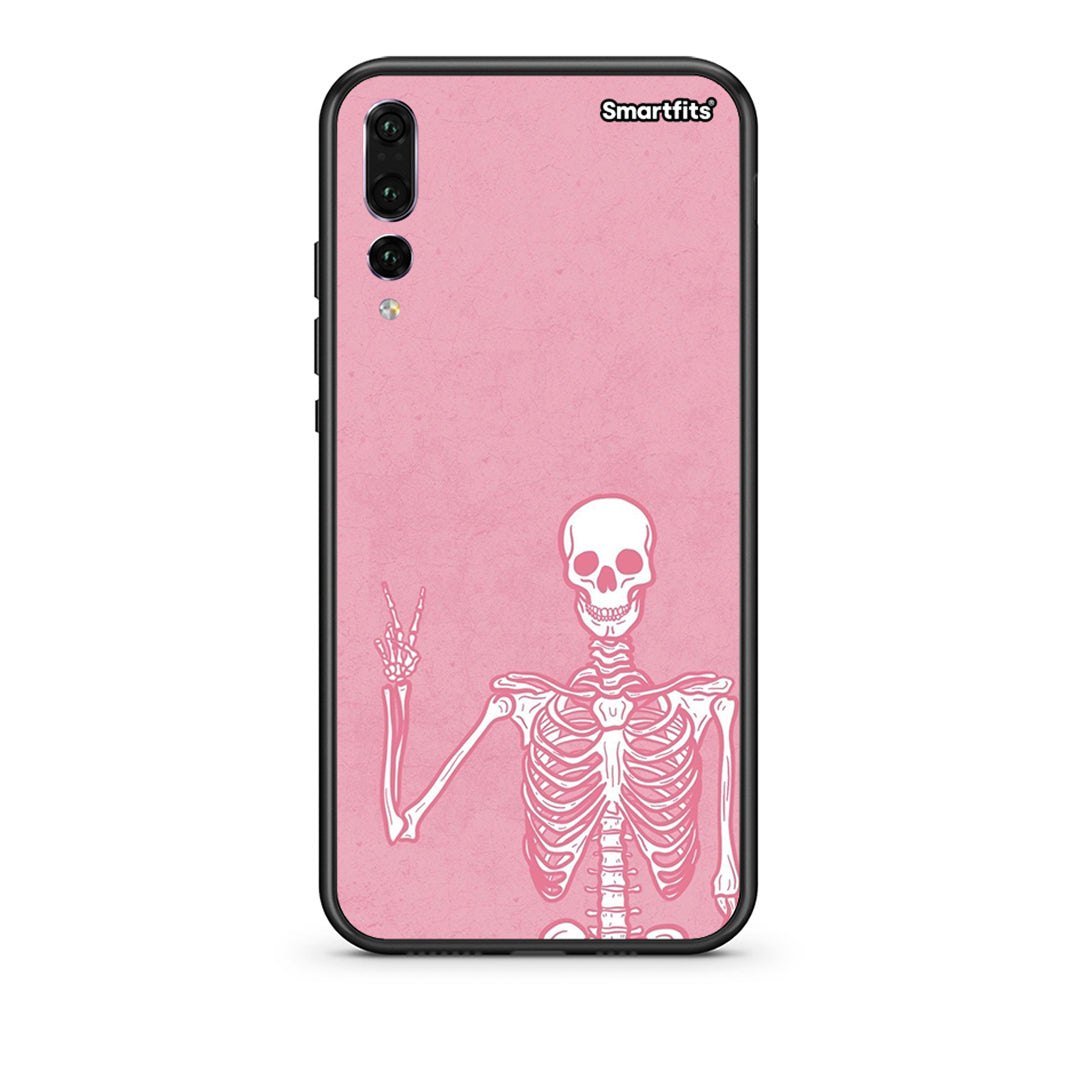 huawei p20 pro Halloween Motivation Θήκη από τη Smartfits με σχέδιο στο πίσω μέρος και μαύρο περίβλημα | Smartphone case with colorful back and black bezels by Smartfits