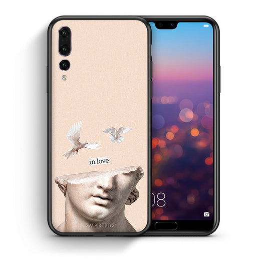 Θήκη Huawei P20 Pro In Love από τη Smartfits με σχέδιο στο πίσω μέρος και μαύρο περίβλημα | Huawei P20 Pro In Love case with colorful back and black bezels
