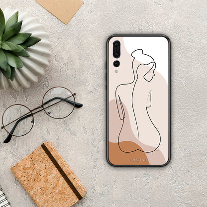 LineArt Woman - Huawei P20 Pro θήκη