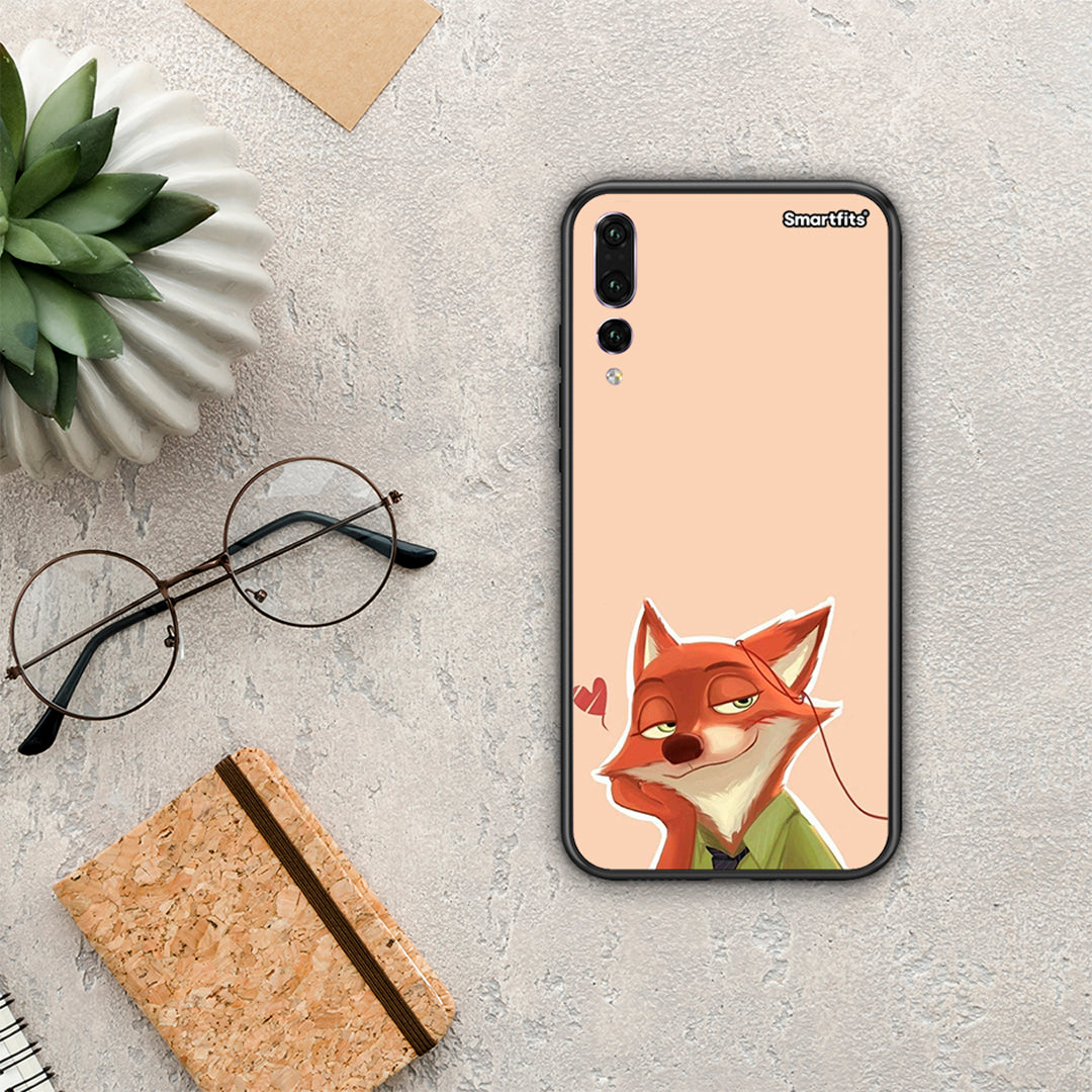 Nick Wilde And Judy Hopps Love 1 - Huawei P20 Pro θήκη