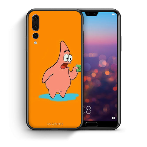 Θήκη Αγίου Βαλεντίνου Huawei P20 Pro No Money 1 από τη Smartfits με σχέδιο στο πίσω μέρος και μαύρο περίβλημα | Huawei P20 Pro No Money 1 case with colorful back and black bezels