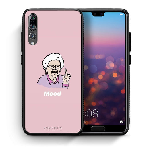 Θήκη Huawei P20 Pro Mood PopArt από τη Smartfits με σχέδιο στο πίσω μέρος και μαύρο περίβλημα | Huawei P20 Pro Mood PopArt case with colorful back and black bezels