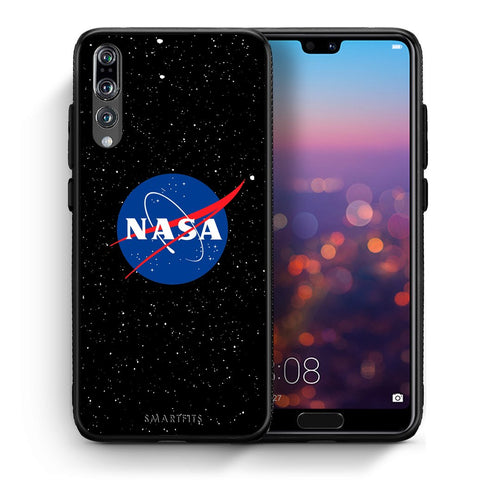 Θήκη Huawei P20 Pro NASA PopArt από τη Smartfits με σχέδιο στο πίσω μέρος και μαύρο περίβλημα | Huawei P20 Pro NASA PopArt case with colorful back and black bezels