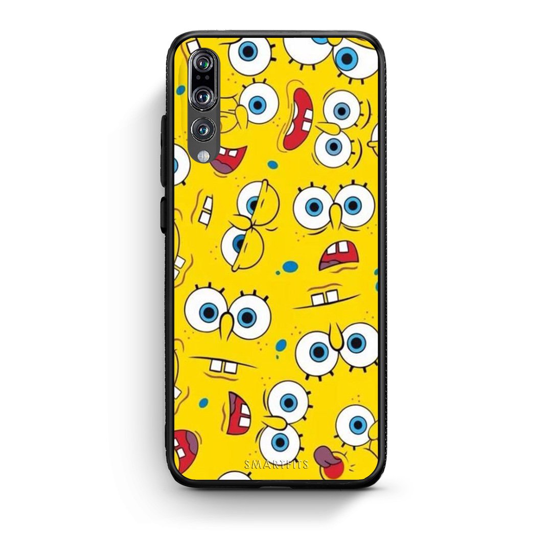 4 - huawei p20 pro Sponge PopArt case, cover, bumper
