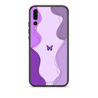 Thumbnail for huawei p20 pro Purple Mariposa Θήκη Αγίου Βαλεντίνου από τη Smartfits με σχέδιο στο πίσω μέρος και μαύρο περίβλημα | Smartphone case with colorful back and black bezels by Smartfits