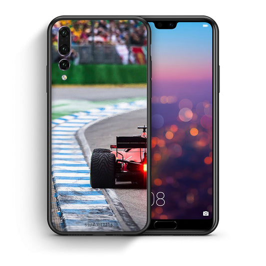 Θήκη Huawei P20 Pro Racing Vibes από τη Smartfits με σχέδιο στο πίσω μέρος και μαύρο περίβλημα | Huawei P20 Pro Racing Vibes case with colorful back and black bezels