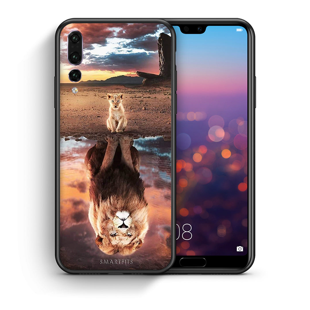 Θήκη Αγίου Βαλεντίνου Huawei P20 Pro Sunset Dreams από τη Smartfits με σχέδιο στο πίσω μέρος και μαύρο περίβλημα | Huawei P20 Pro Sunset Dreams case with colorful back and black bezels