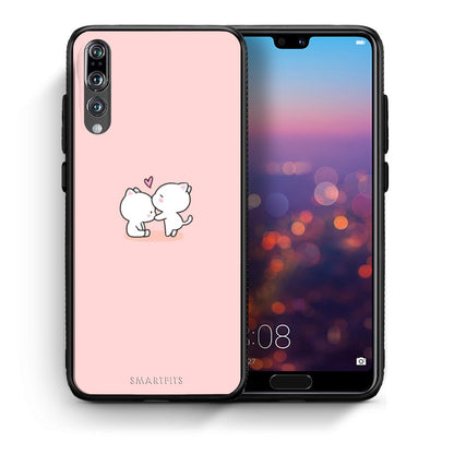 Θήκη Huawei P20 Pro Love Valentine από τη Smartfits με σχέδιο στο πίσω μέρος και μαύρο περίβλημα | Huawei P20 Pro Love Valentine case with colorful back and black bezels