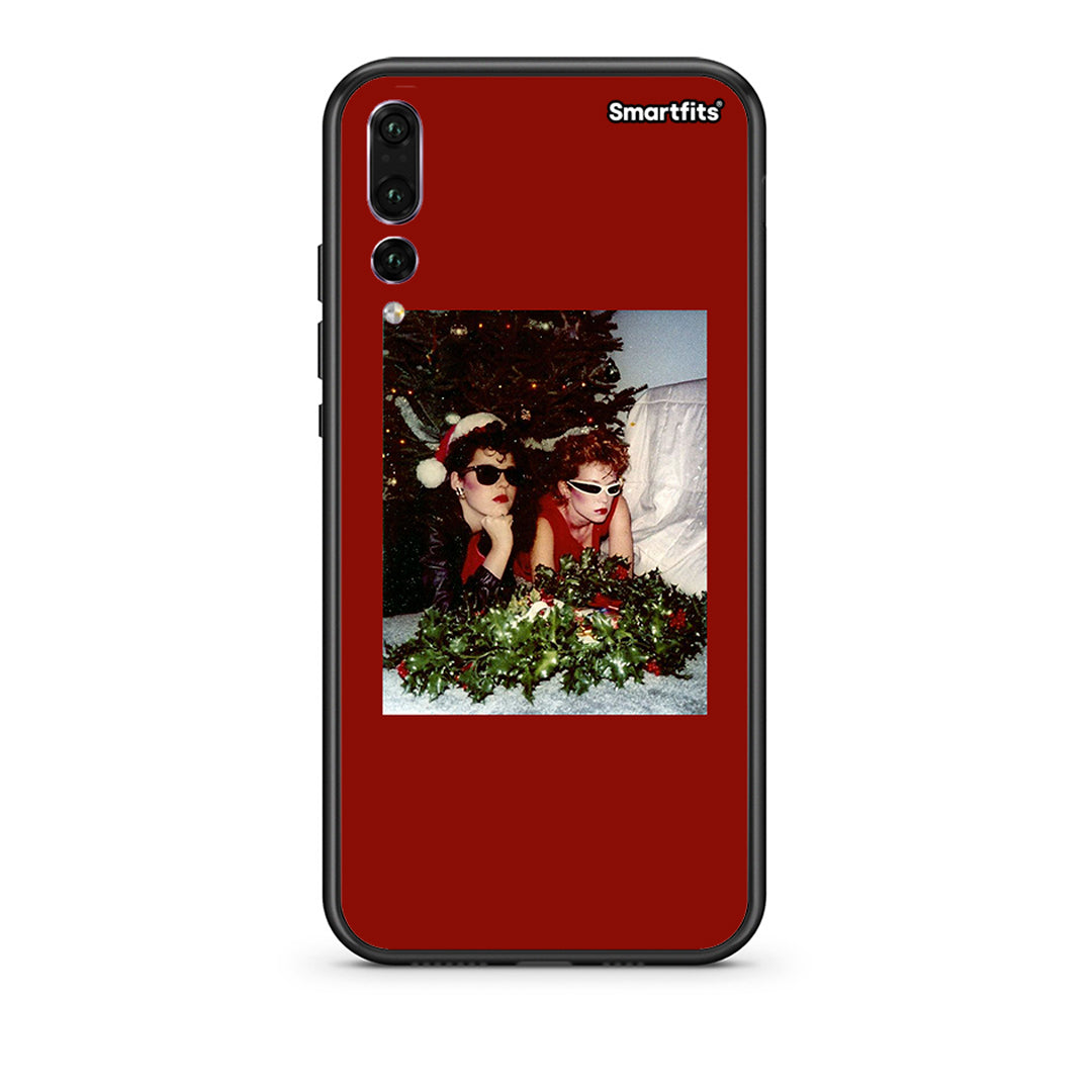 huawei p20 pro Waiting For Xmas θήκη από τη Smartfits με σχέδιο στο πίσω μέρος και μαύρο περίβλημα | Smartphone case with colorful back and black bezels by Smartfits
