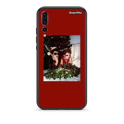 huawei p20 pro Waiting For Xmas θήκη από τη Smartfits με σχέδιο στο πίσω μέρος και μαύρο περίβλημα | Smartphone case with colorful back and black bezels by Smartfits