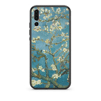 Thumbnail for huawei p20 pro White Blossoms θήκη από τη Smartfits με σχέδιο στο πίσω μέρος και μαύρο περίβλημα | Smartphone case with colorful back and black bezels by Smartfits