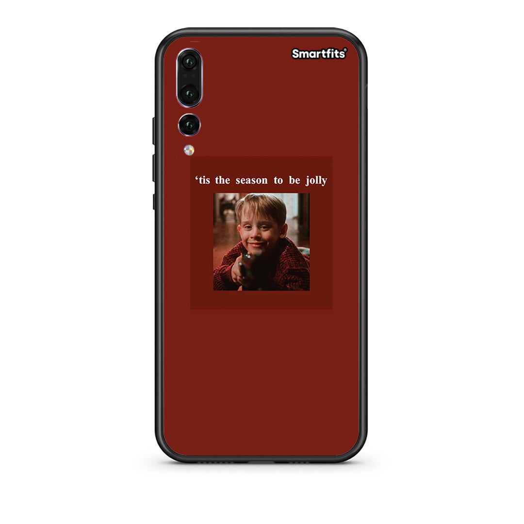 huawei p20 pro Xmas Ultimate Spirit θήκη από τη Smartfits με σχέδιο στο πίσω μέρος και μαύρο περίβλημα | Smartphone case with colorful back and black bezels by Smartfits