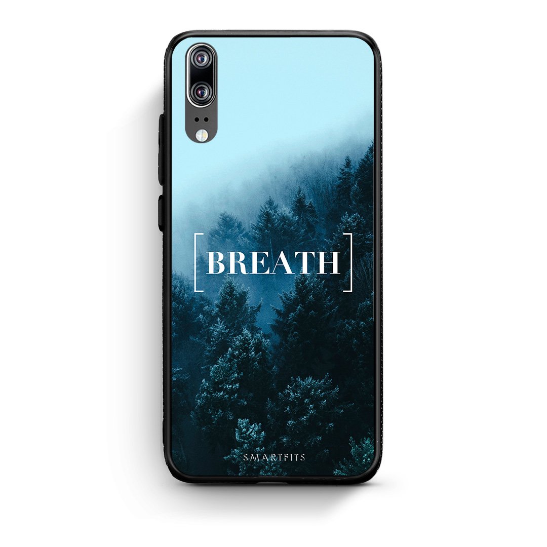 4 - Huawei P20 Breath Quote case, cover, bumper