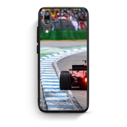Huawei P20 Racing Vibes θήκη από τη Smartfits με σχέδιο στο πίσω μέρος και μαύρο περίβλημα | Smartphone case with colorful back and black bezels by Smartfits