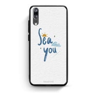 Thumbnail for Huawei P20 Sea You Θήκη από τη Smartfits με σχέδιο στο πίσω μέρος και μαύρο περίβλημα | Smartphone case with colorful back and black bezels by Smartfits