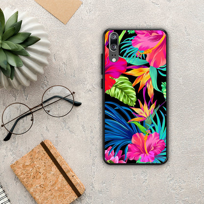 Tropical Flowers - Huawei P20 θήκη