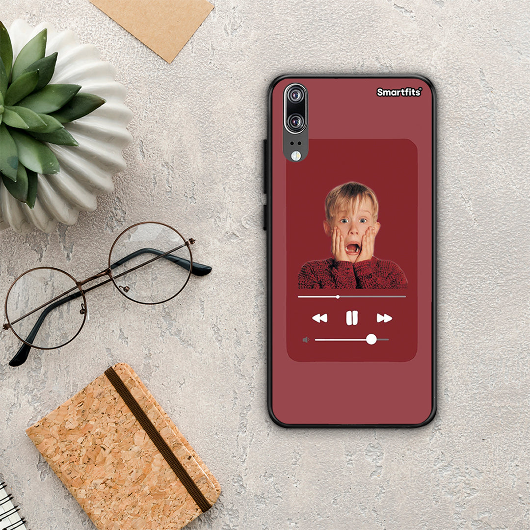 Xmas Alone Music - Huawei P20 θήκη