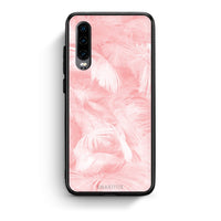 Thumbnail for 33 - Huawei P30  Pink Feather Boho case, cover, bumper