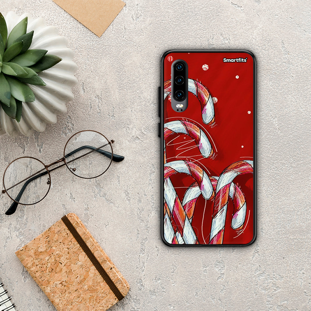 Candy Cane - Huawei P30 θήκη