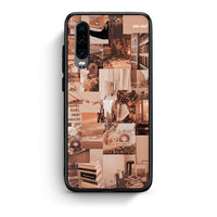 Thumbnail for Huawei P30 Collage You Can Θήκη Αγίου Βαλεντίνου από τη Smartfits με σχέδιο στο πίσω μέρος και μαύρο περίβλημα | Smartphone case with colorful back and black bezels by Smartfits