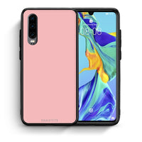 Thumbnail for Θήκη Huawei P30 Nude Color από τη Smartfits με σχέδιο στο πίσω μέρος και μαύρο περίβλημα | Huawei P30 Nude Color case with colorful back and black bezels