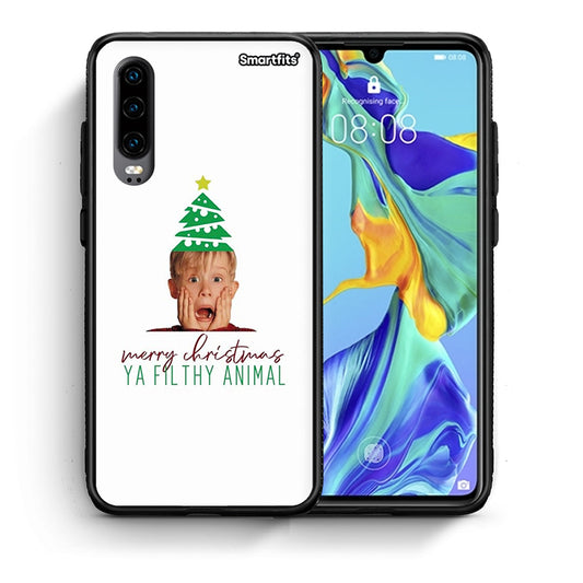 Θήκη Huawei P30 Filthy Animal από τη Smartfits με σχέδιο στο πίσω μέρος και μαύρο περίβλημα | Huawei P30 Filthy Animal case with colorful back and black bezels