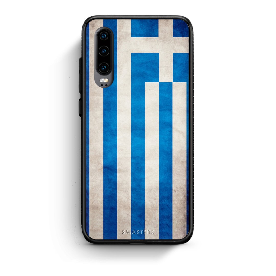 4 - Huawei P30 Greece Flag case, cover, bumper
